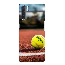 Чехлы с принтом Спортивная тематика для Oppo A91 – Теннисный корт