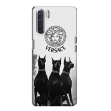 Чохли VERSACE для OPPO А91 (PREMIUMPrint) – Доберман Версаче