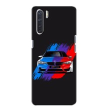 Чохол BMW для OPPO А91 – Кольорова БМВ