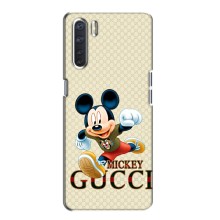 Чохол Disney Mouse Oppo A91 (PREMIUMPrint) – Mikki Gucci