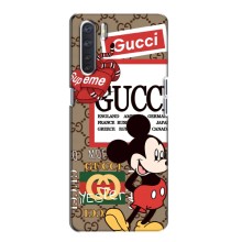 Чохол Disney Mouse Oppo A91 (PREMIUMPrint) – Стильний Міккі