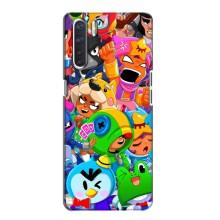 Чехол для Oppo A91 Бравл Старс (VPrint)