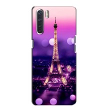 Чохол Ейфелева Вежа Oppo A91 - (AlphaPrint)