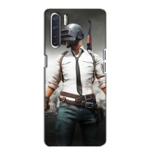 Чехол PUBG для Оппо А91 (AlphaPrint) (Пабг мен)