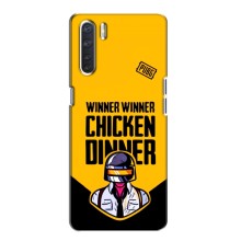 Чехол PUBG для Оппо А91 (AlphaPrint) (Pubg шлем)