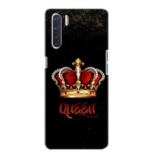 Чехол с Короной Оппо А91 - (AlphaPrint) (Корона короля)