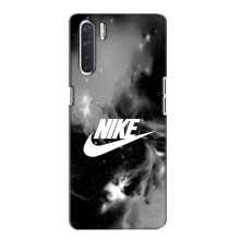 Чехол для Oppo A91 - с принтом Найк (AlphaPrint) (Лого Найк)