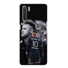 Чехол Неймар для Oppo A91 (AlphaPrint) (Неймар Лев)