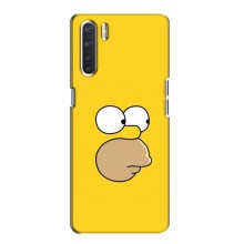 Чехол с Симпсонами для Oppo A91 (VPrint) (Гомер)