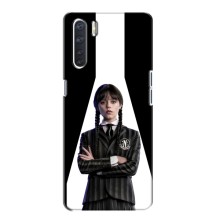 Чехлы Венсдей на Oppo A91 Уэнсдей (AlphaPrint) (W-Wednesday)