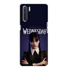 Чехлы Венсдей на Oppo A91 Уэнсдей (AlphaPrint) (Wednesday)