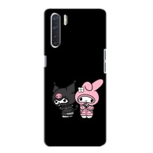 Чехол с кроликом Куроми на Oppo A91 (Куроми и Мелоди)