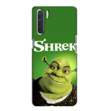 Чохол з мультфільмом Шрек на Oppo A91 – Шрек