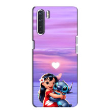 Чехол с рисунком Стич для Oppo A91 – Стич и Лило