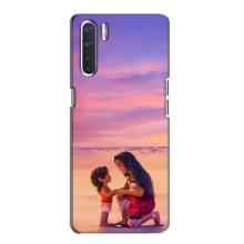 Чохол з мультфільмом Ваяна Oppo A91 – Ваяна та Сімеа