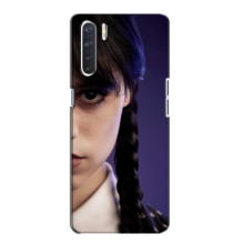 Чехол с дизайном Венздей 2 на Oppo A91 – Глаза Уэнсдей