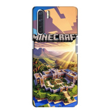 Чохол з картинками Майнкрафт для OPPO А91 – Minecraft