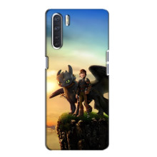 Чохол з принтом дракон Беззубик OPPO А91 – Мультфільм про дракона