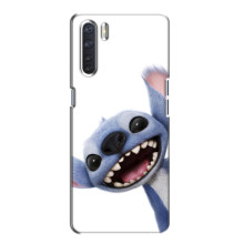 Чехол с принтом Стич на Oppo A91 (Стич)