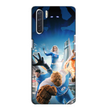 Чехол с принтом Фантастическая четверка для Oppo A91 – Герои Фантастической четверки