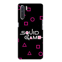 Чохол Гра в кальмара для Oppo A91 – Лого гра кальмара