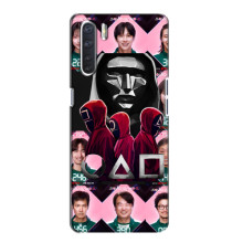 Чохол Гра в кальмара для Oppo A91 – Персонажі гри кальмара