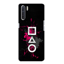 Чохол Гра в кальмара для Oppo A91 – Ранги