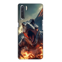 Чехол с картинкой «Хищники» для Oppo A91 – Динозавр