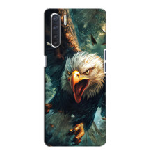 Чехол с картинкой «Хищники» для Oppo A91 – Орёл
