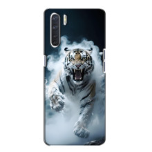 Чехол с картинкой «Хищники» для Oppo A91 – Тигр
