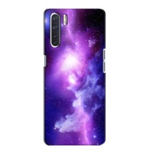Космические Чехлы для Оппо А91 (VPrint) (Галактика)