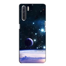 Космические Чехлы для Оппо А91 (VPrint) (Космический вид)