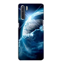 Космические Чехлы для Оппо А91 (VPrint) (Земля с космоса)