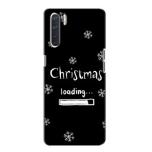 Різдвяні, Святкові Чохли для OPPO А91 – Christmas loading