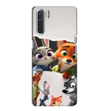 Силіконовий чохол з принтом Зоотрополіс для Oppo A91