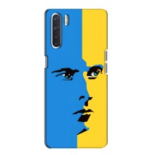 Украинские Чехлы для Oppo A91 с картинкой УПА (AlphaPrint) (Степан Бандера)