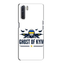 Защитные чехлы (Призрак Киева) для Oppo A91 (AlphaPrint) (GHOST of Kyiv)