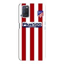 Чехлы для Oppo A92 (VPrint) - Футбольные клубы (Atletico)