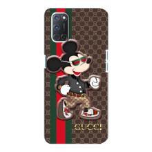 Чехлы ГУЧЧИ для Оппо А92 (AlphaPrint) (Маус Гуччи)