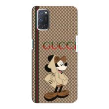 Чехлы ГУЧЧИ для Оппо А92 (AlphaPrint) (Mickey GUCCI)