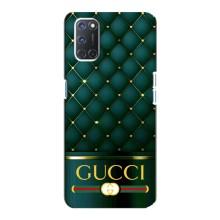 Чехлы ГУЧЧИ для Оппо А92 (AlphaPrint) (Текстура Гуччи)