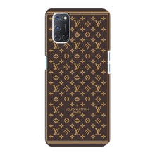 Чохли Луі Вітон для Oppo A92 (AlphaPrint - LOUIS VUITTON) (шпалери LV)