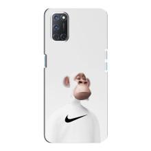 Чехлы с Обезьянами NFT для Oppo A92 (AlphaPrint) (обезьяна NFT Nike)