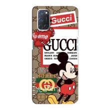 Чохол Disney Mouse Oppo A92 (PREMIUMPrint) – Стильний Міккі