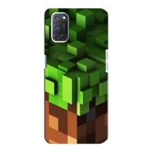 Чехол Майнкрафт на Oppo A92 (AlphaPrint) Minecraft