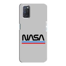 Чехол NASA для Oppo A92 (AlphaPrint) (NASA)