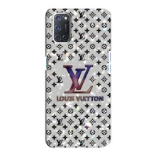 Чохол Стиль Louis Vuitton на Oppo A92 (Яскравий LV)