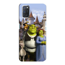 Чохол з мультфільмом Шрек на Oppo A92