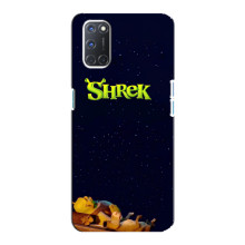 Чохол з мультфільмом Шрек на Oppo A92 – Шрек лого