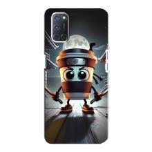 Чохол з мемом Тралалело тралала на Oppo A92 – Капучіно асасіно